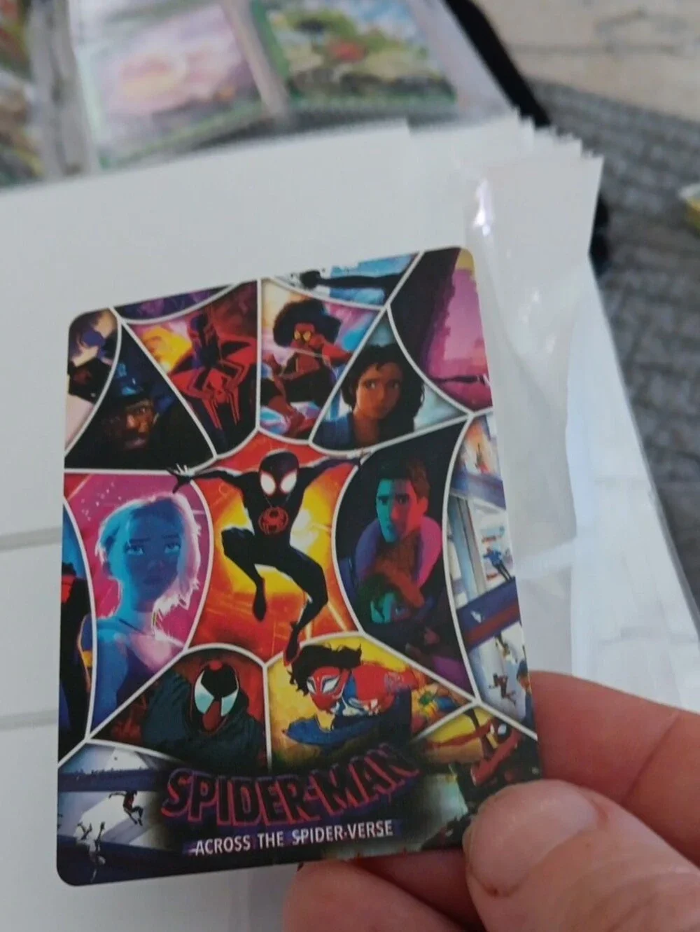 Marvel trading card